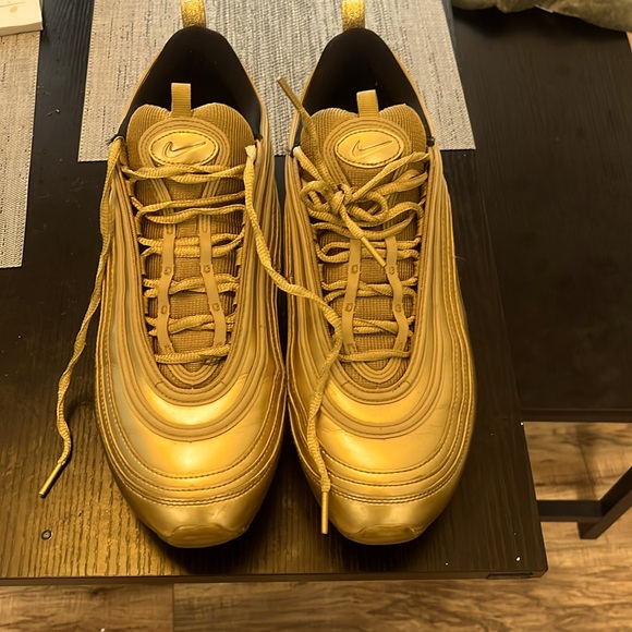 Size 13 Air Max 97 Olympic Gold - Picture 1 of 5